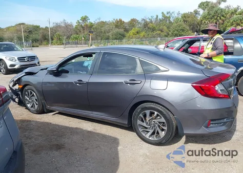 2018 Honda Civic Ex из США, поврежденный, VIN 19XFC2F78JE043933